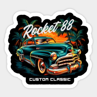 Exotic Rocket 88 Sticker